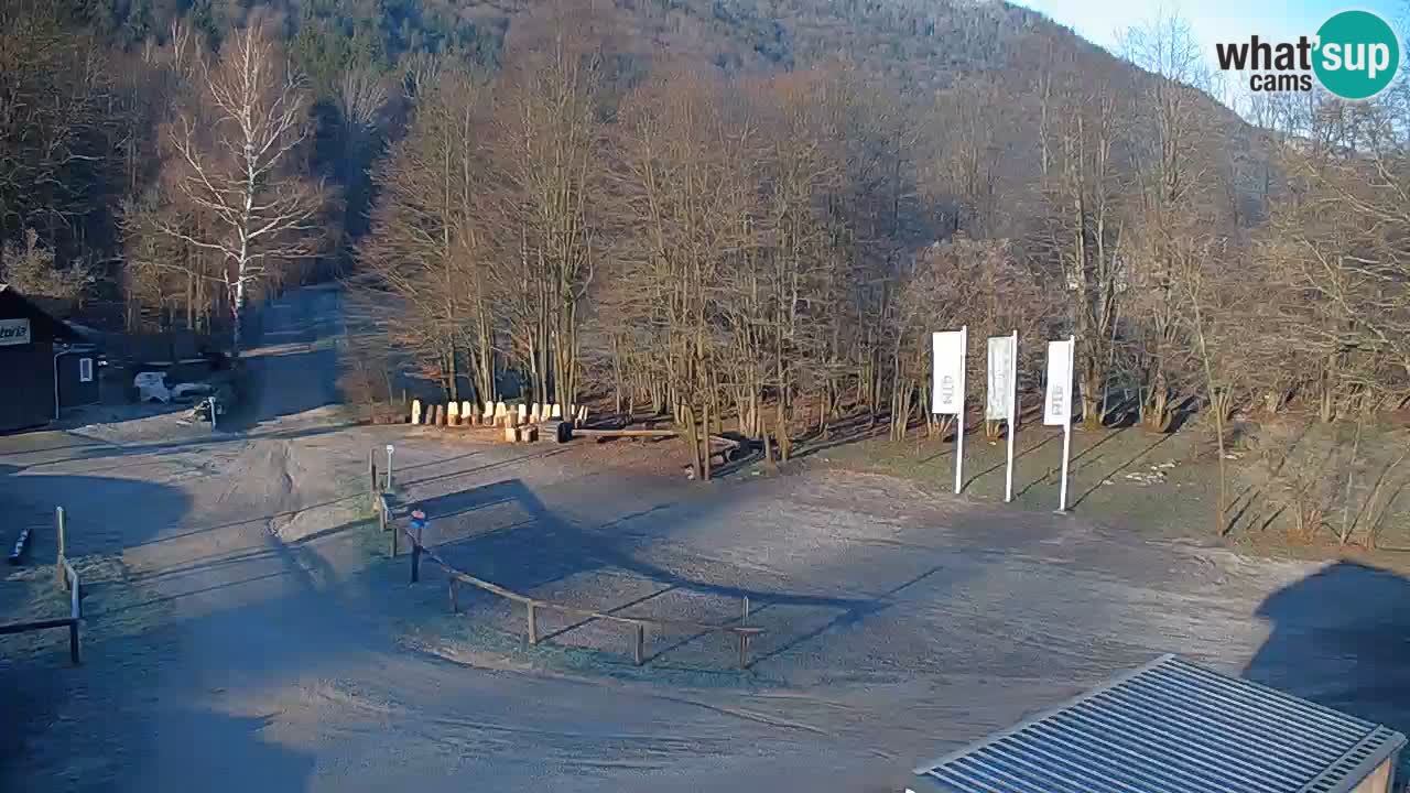 Live webcam Kočevje – MTB trail center – Slovenia