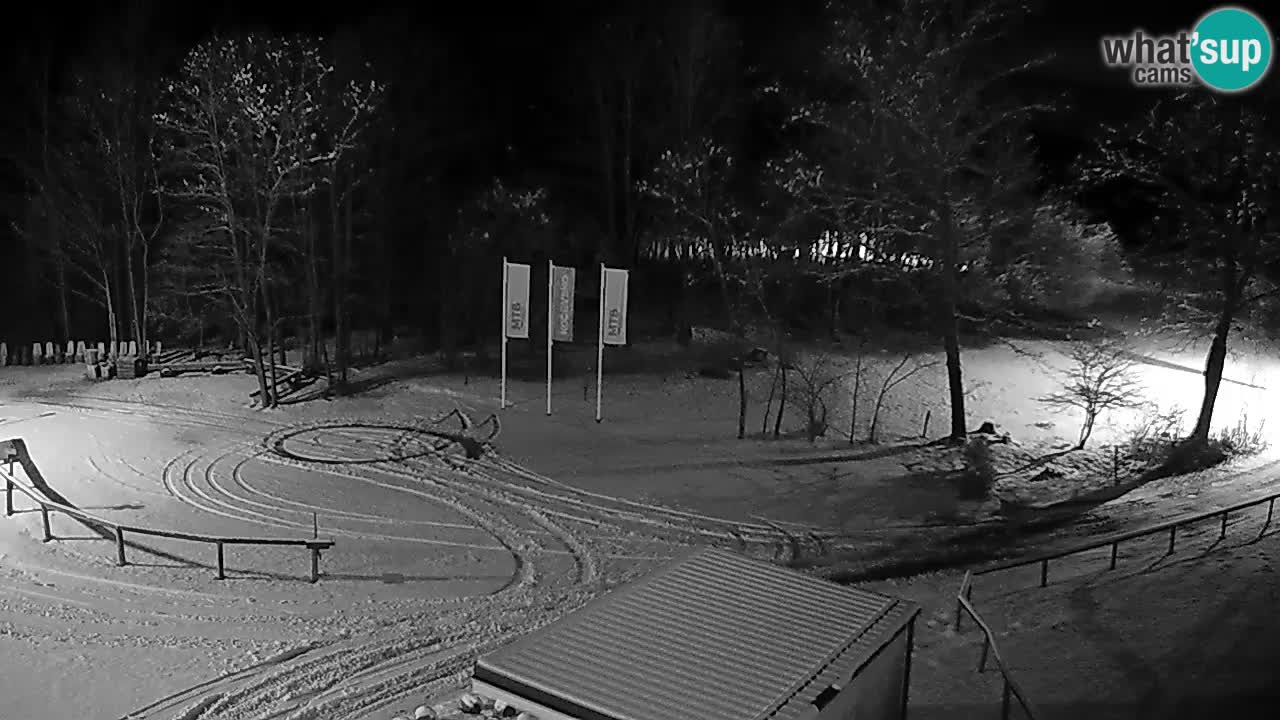 Live webcam Kočevje – MTB trail center – Slovenia