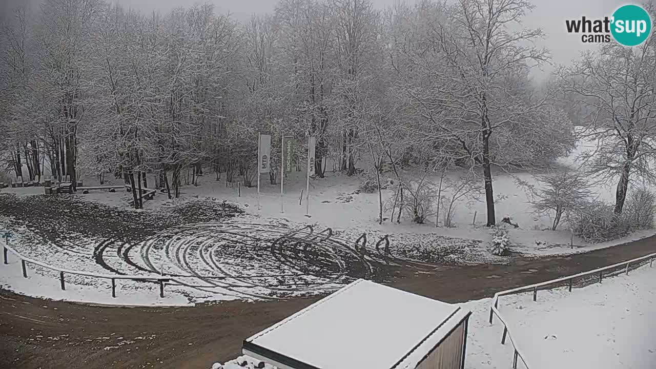 Live webcam Kočevje – MTB trail center – Slovenia