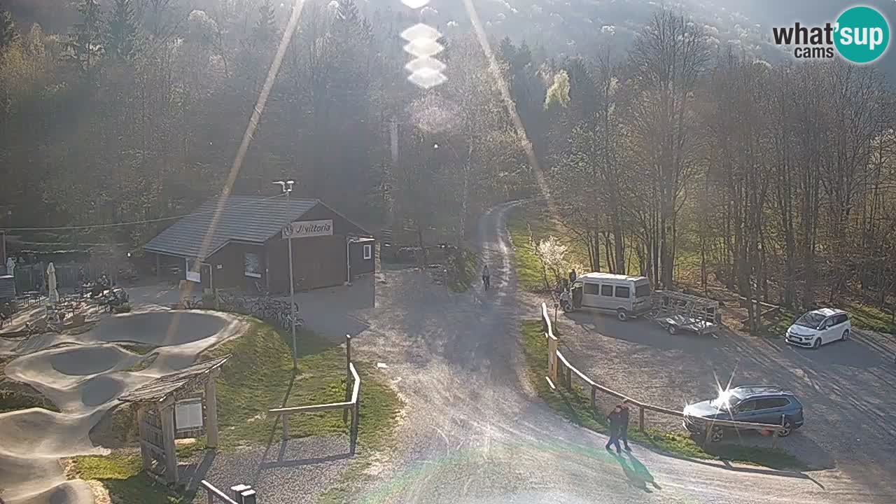 Webcam Kočevje – centro allenamento e svago MTB trail center – Slovenia