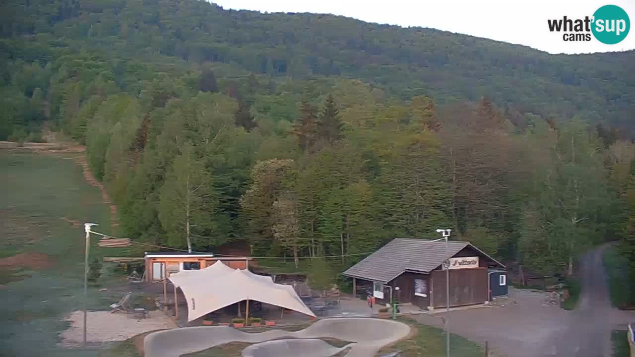 Webcam Kočevje – centro allenamento e svago MTB trail center – Slovenia