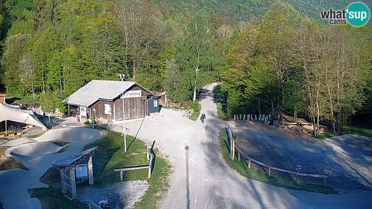 Spletna kamera Kočevje – MTB trail center v živo