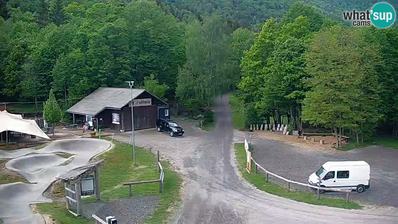 Webcam Kočevje – centro allenamento e svago MTB trail center – Slovenia