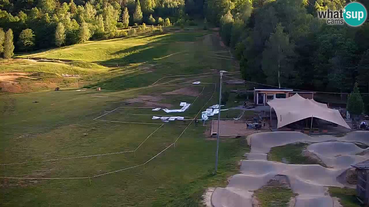 Spletna kamera Kočevje – MTB trail center v živo