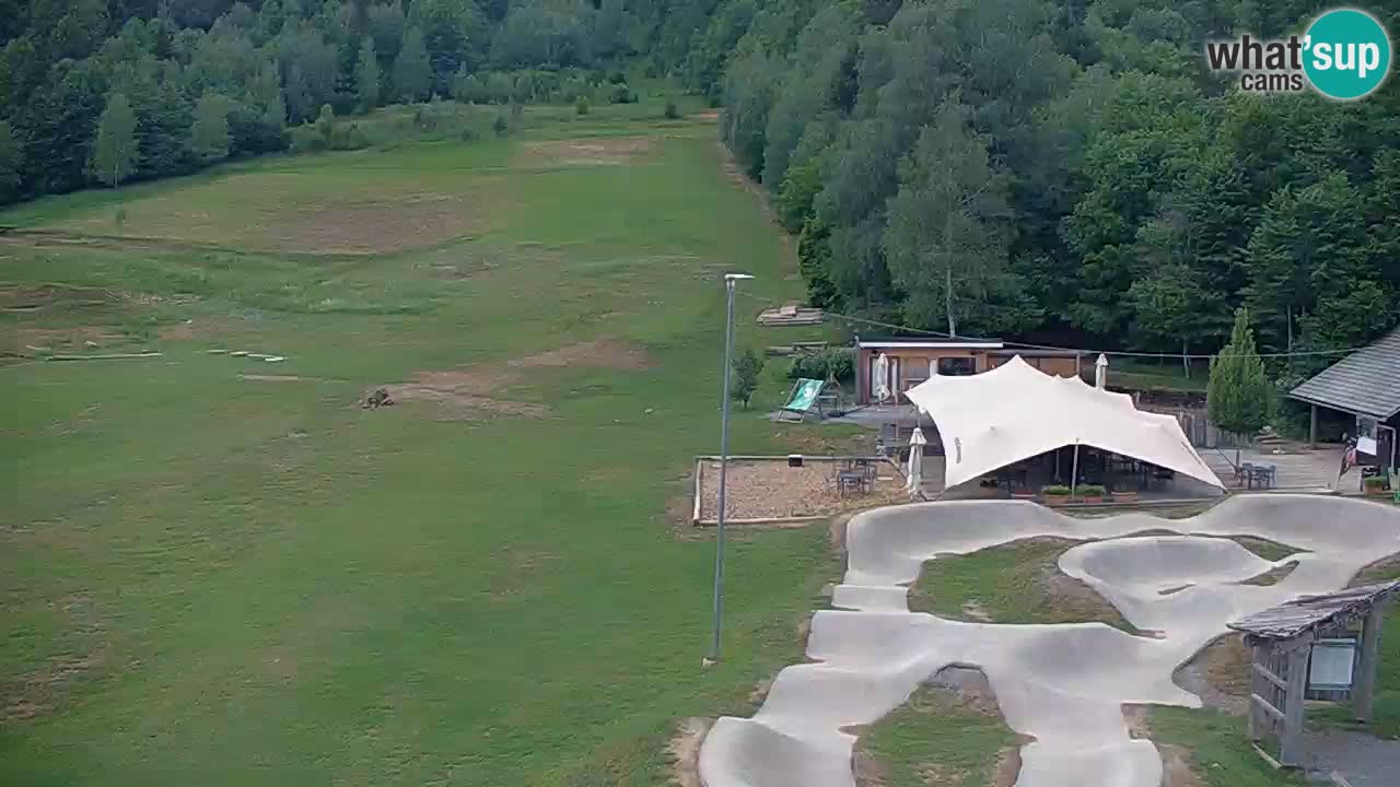 Webcam Kočevje – centro allenamento e svago MTB trail center – Slovenia