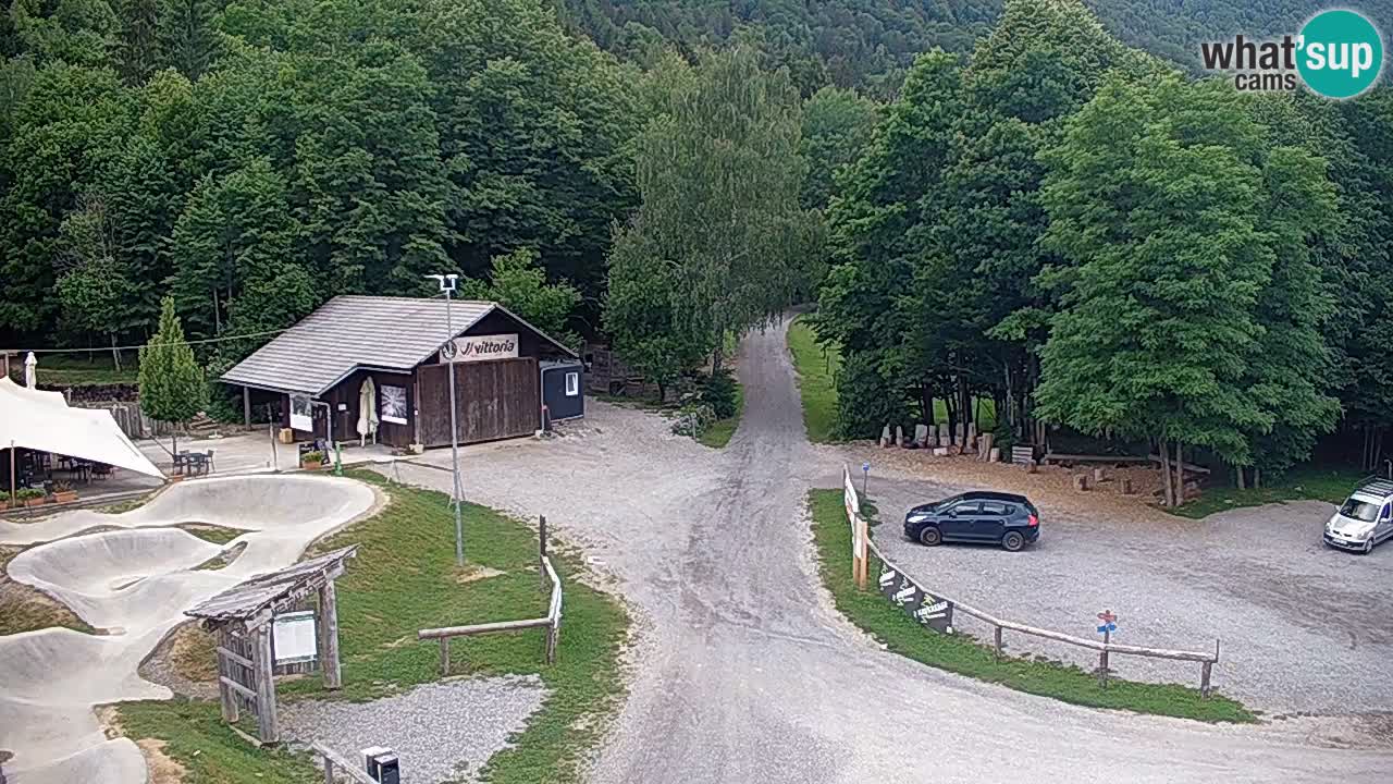 Webcam Kočevje – centro allenamento e svago MTB trail center – Slovenia