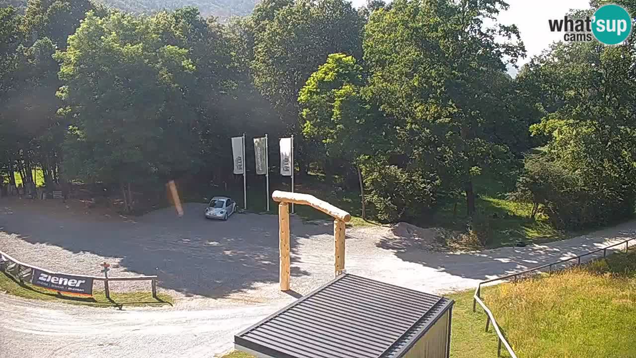 Live webcam Kočevje – MTB trail center – Slovenia