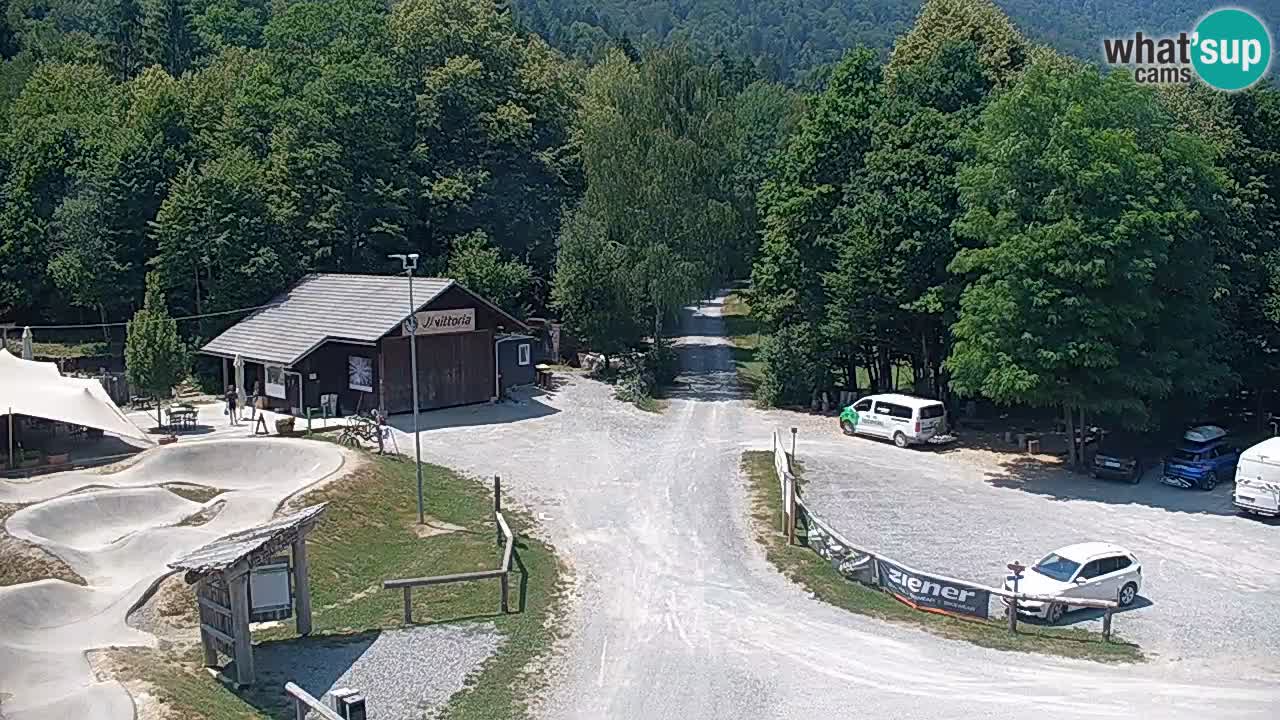 Kočevje Live webcam – MTB trail center – Slowenien