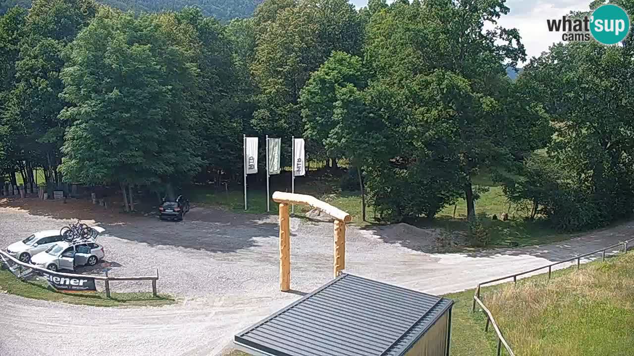 Webcam Kočevje – centro allenamento e svago MTB trail center – Slovenia