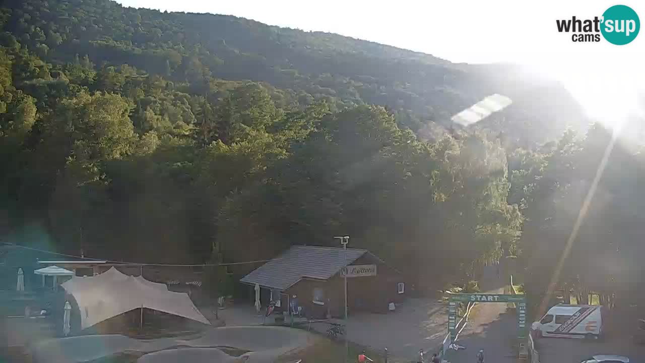 Webcam Kočevje – centro allenamento e svago MTB trail center – Slovenia