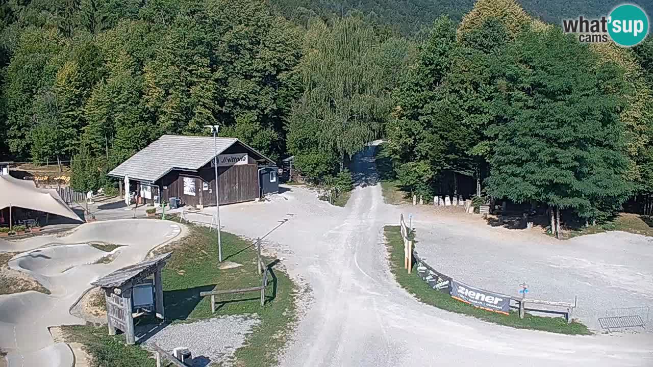 Kočevje Live webcam – MTB trail center – Slowenien