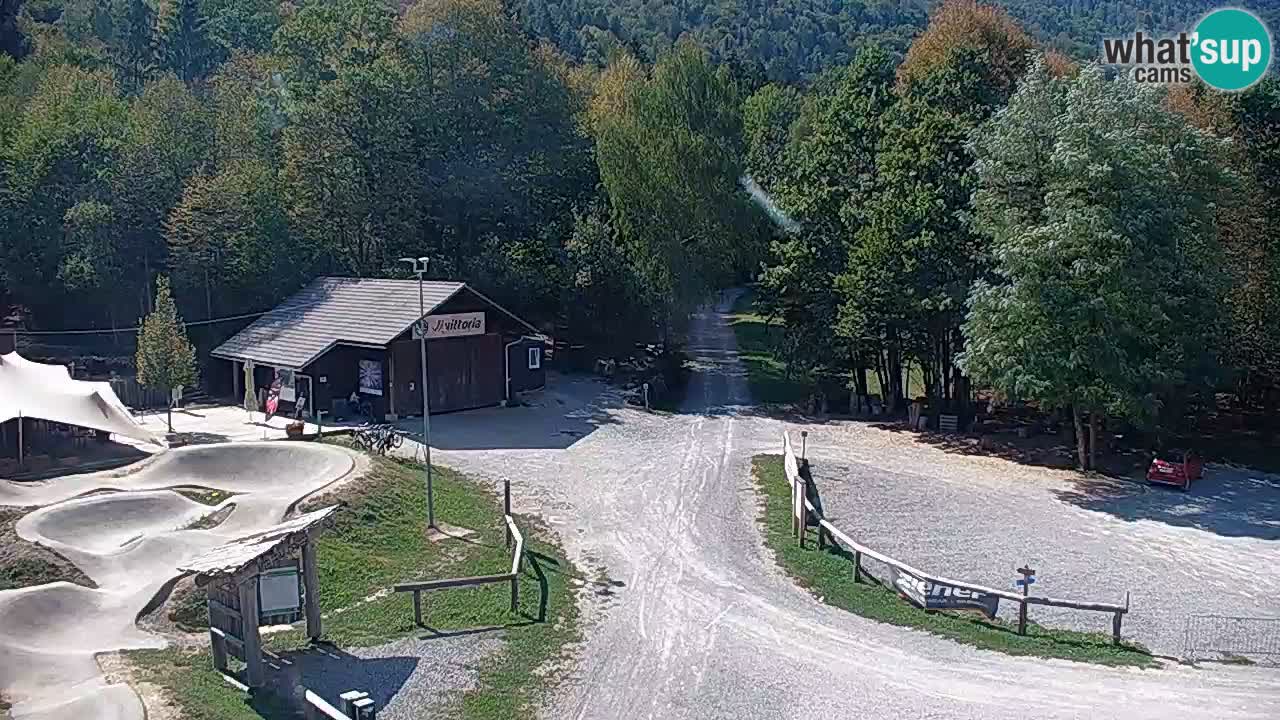Spletna kamera Kočevje – MTB trail center v živo