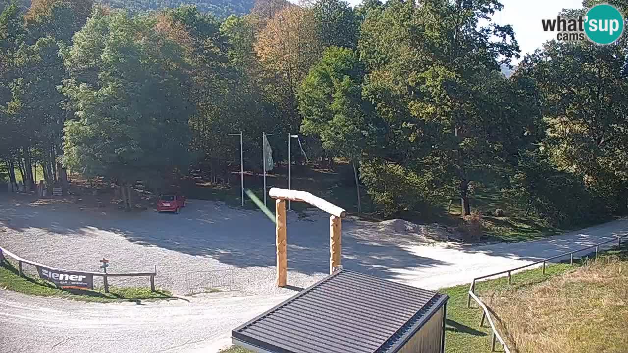 Spletna kamera Kočevje – MTB trail center v živo