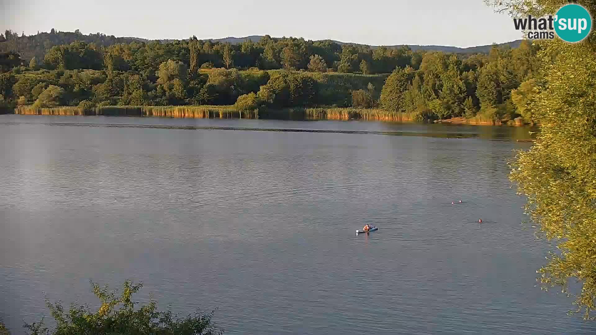 Live Webcam Kočevje lake