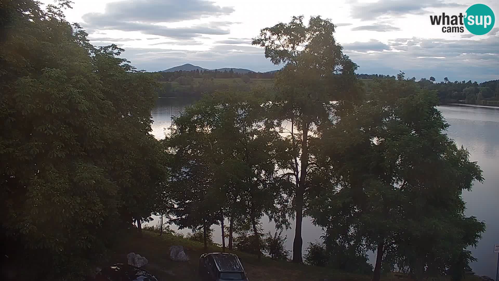 Live Webcam Kočevje lake