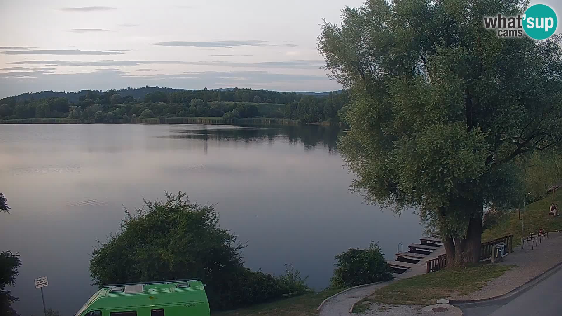 Live Webcam Kočevje lake