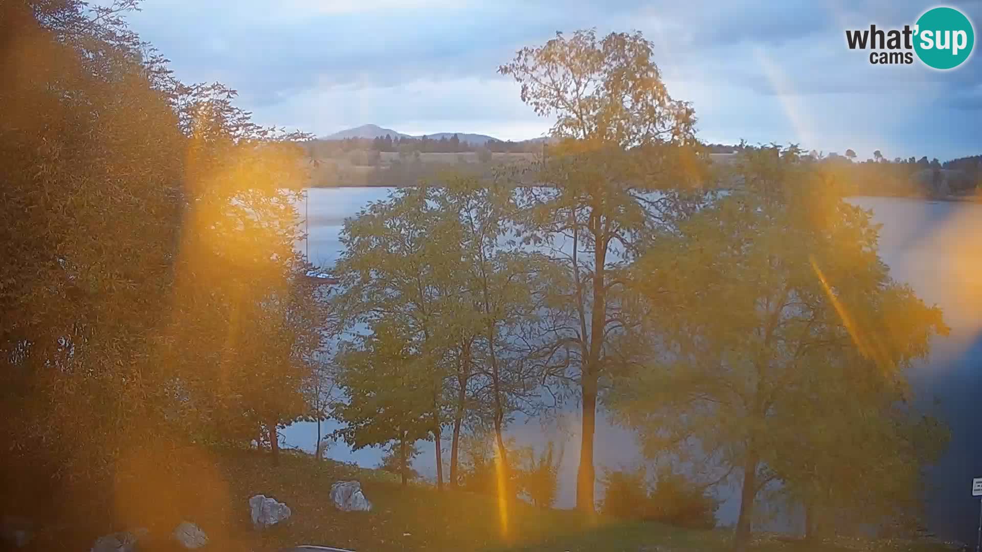 Live Webcam Kočevje lake