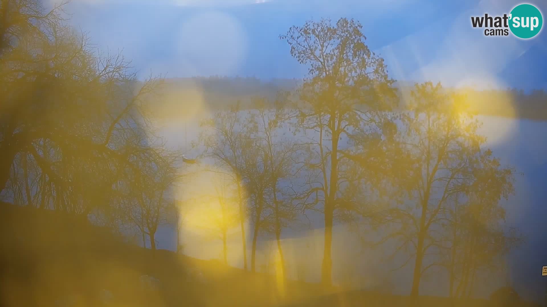 Live Webcam Kočevje lake