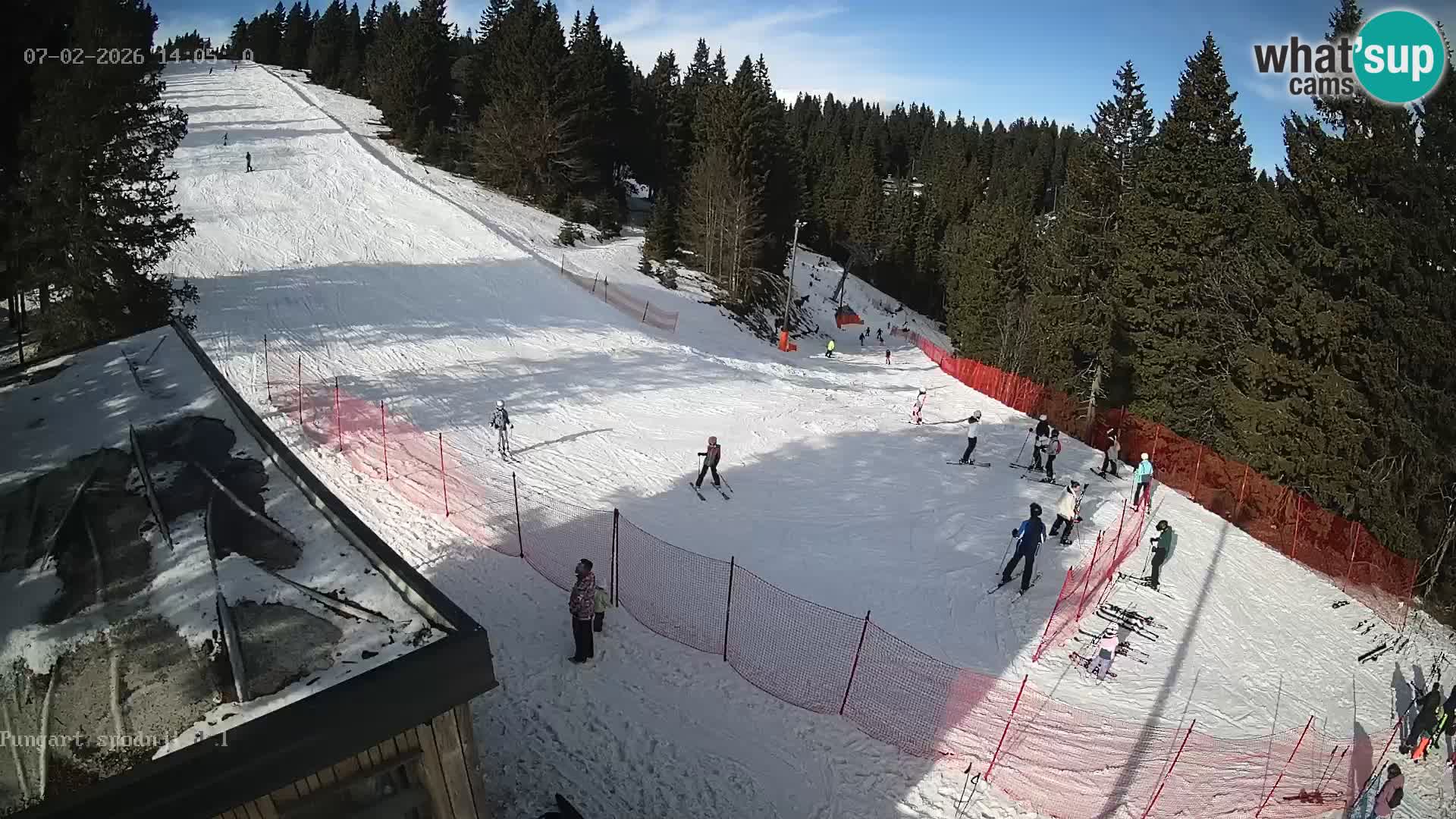 Skigebiet Kope – Pungart Live-Webcam