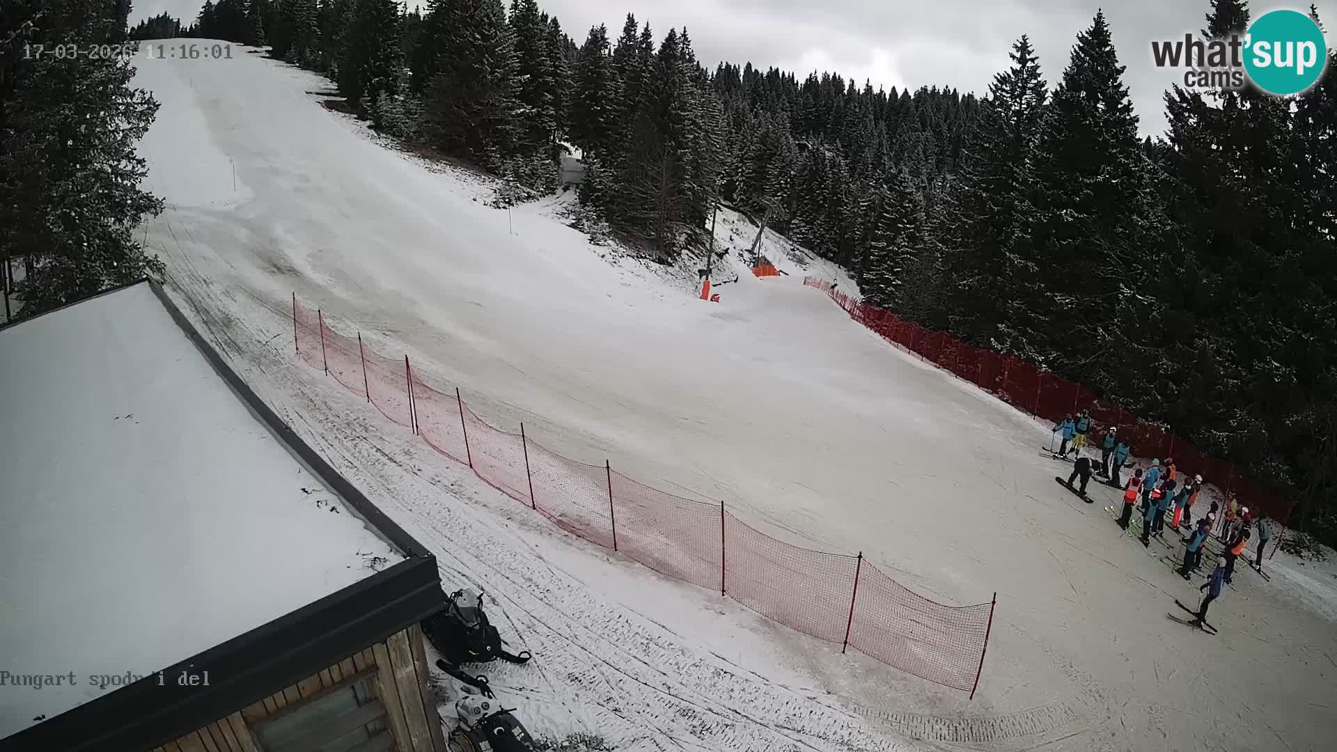 Skigebiet Kope – Pungart Live-Webcam