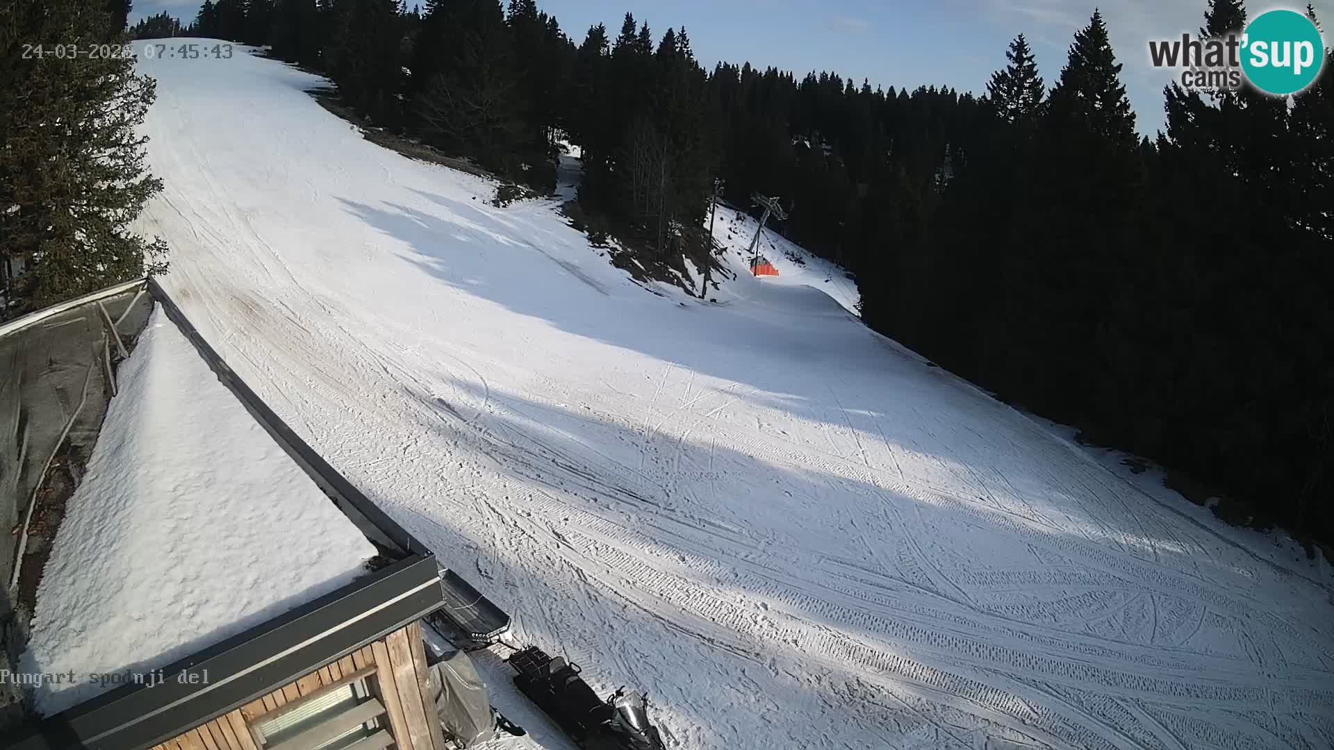 Spletna kamera Kope – Pungart v živo