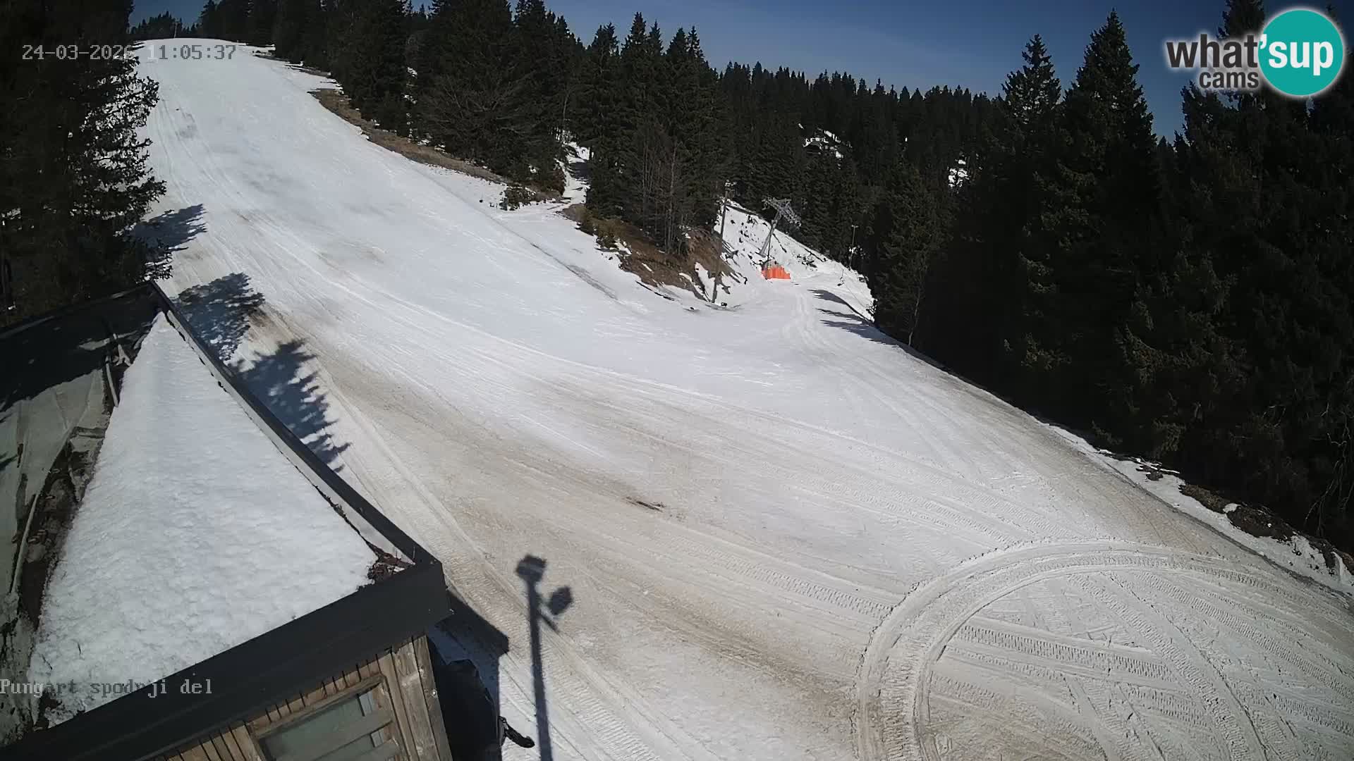 Spletna kamera Kope – Pungart v živo