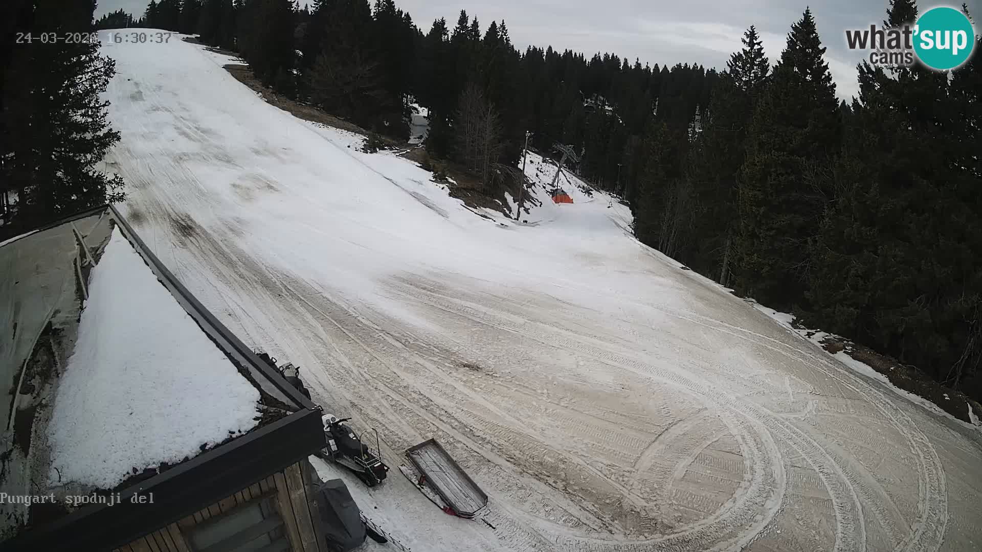 Skigebiet Kope – Pungart Live-Webcam