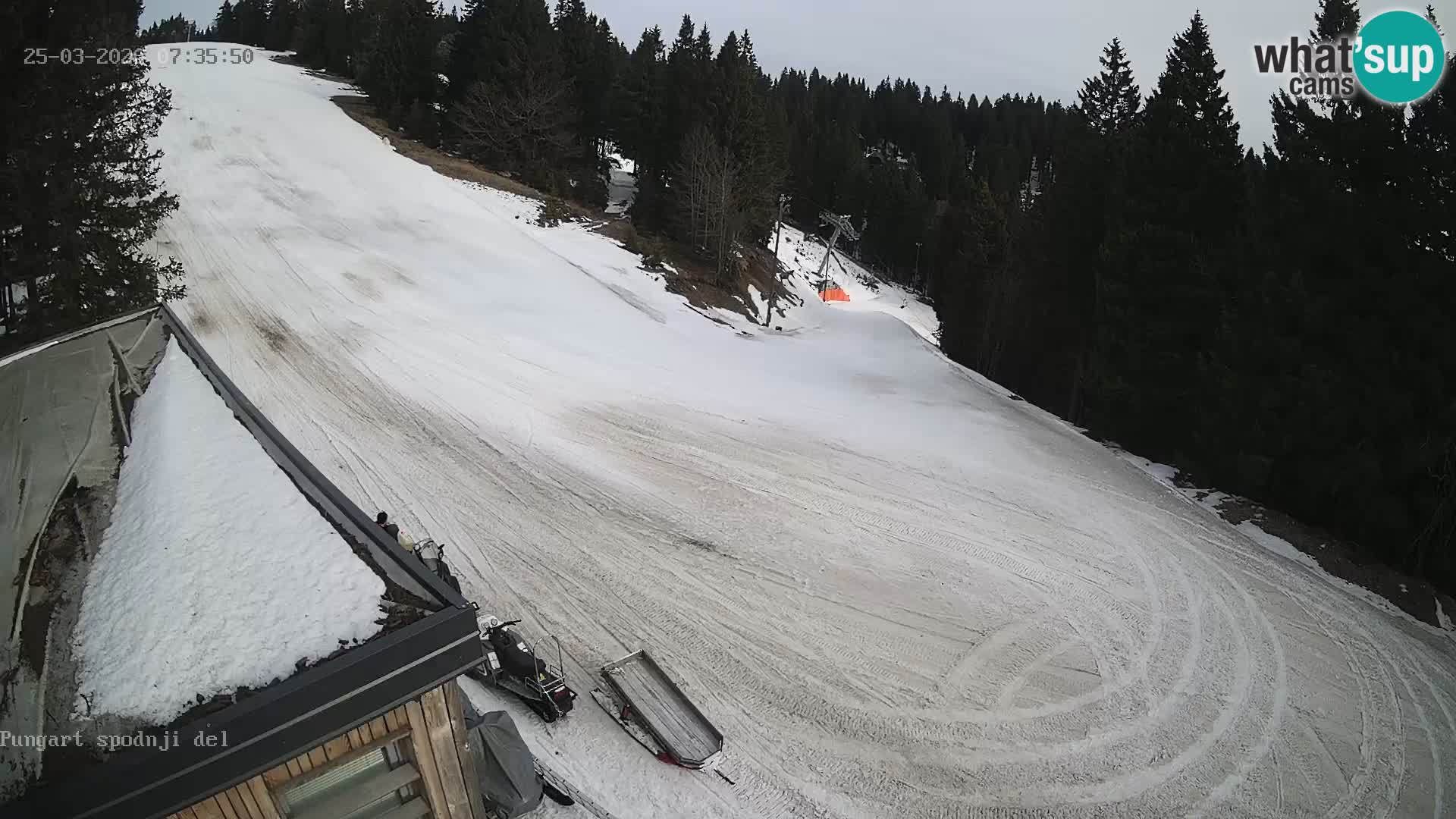 Skigebiet Kope – Pungart Live-Webcam
