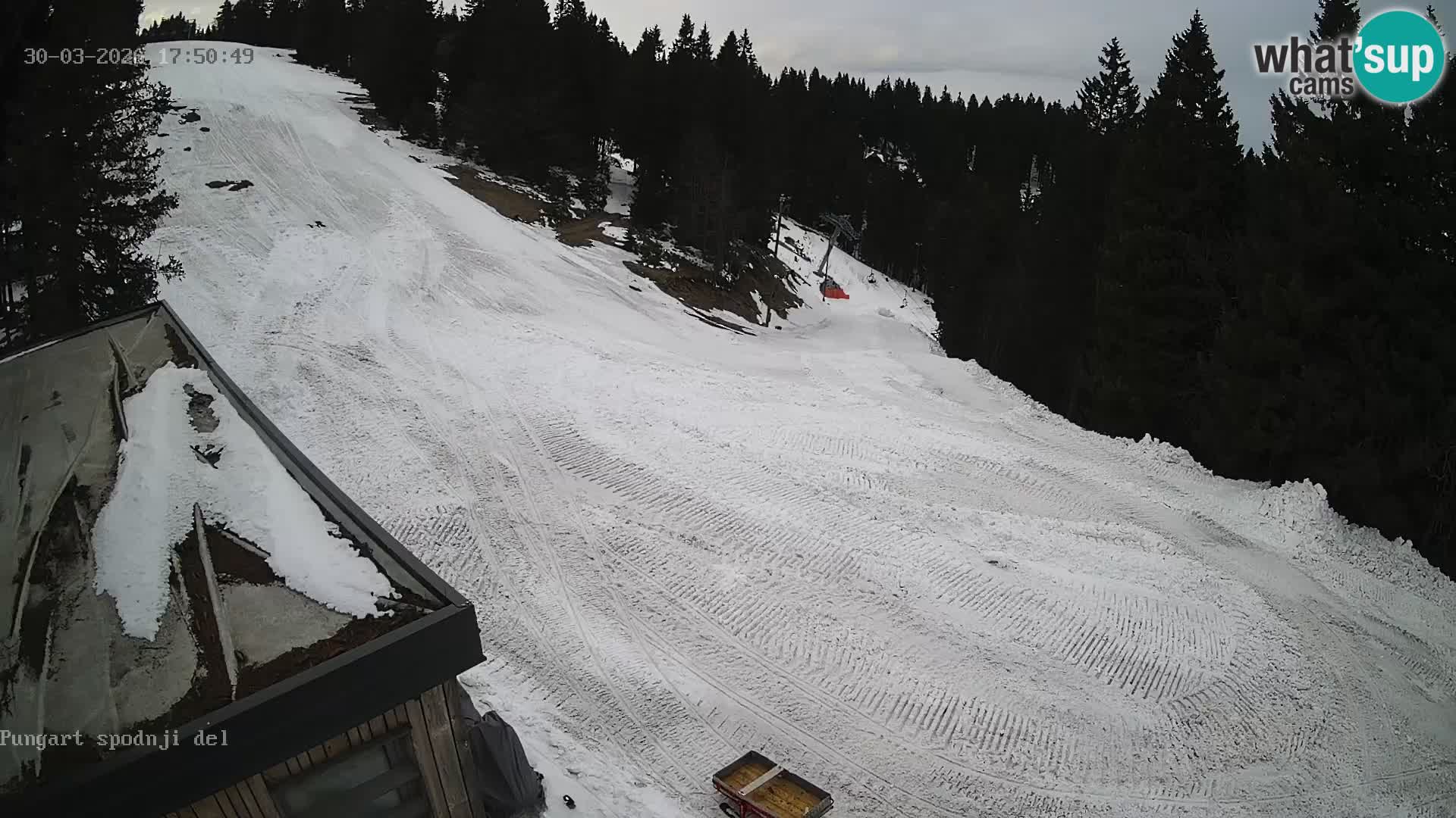 Spletna kamera Kope – Pungart v živo