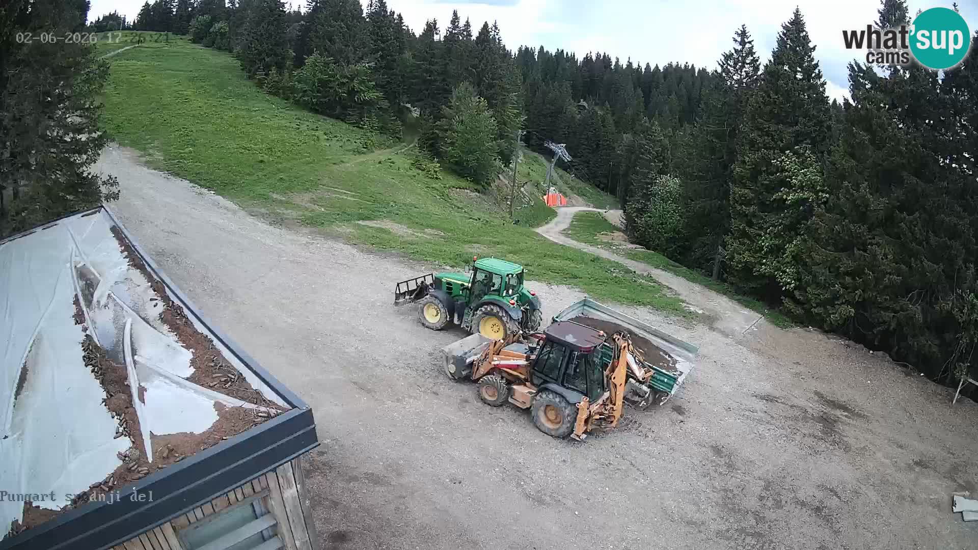 Spletna kamera Kope – Pungart v živo