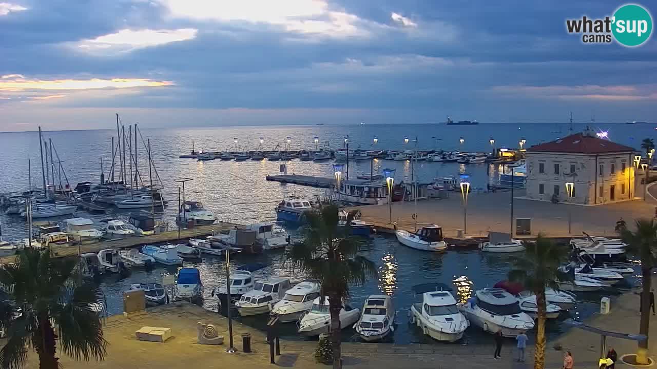 Der Hafen von Koper Live-Webcam – Kreuzfahrt- und Frachthafen – Slowenien