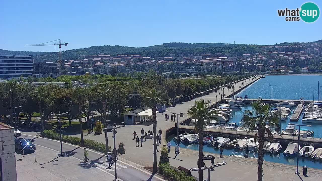 Live cam Koper – Ukmarjev trg