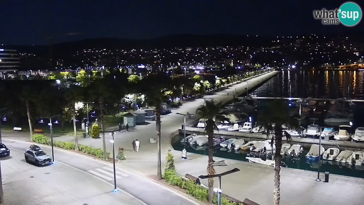 Webcam Capodistria – marina e lungo mare dall’Hotel Grand Koper