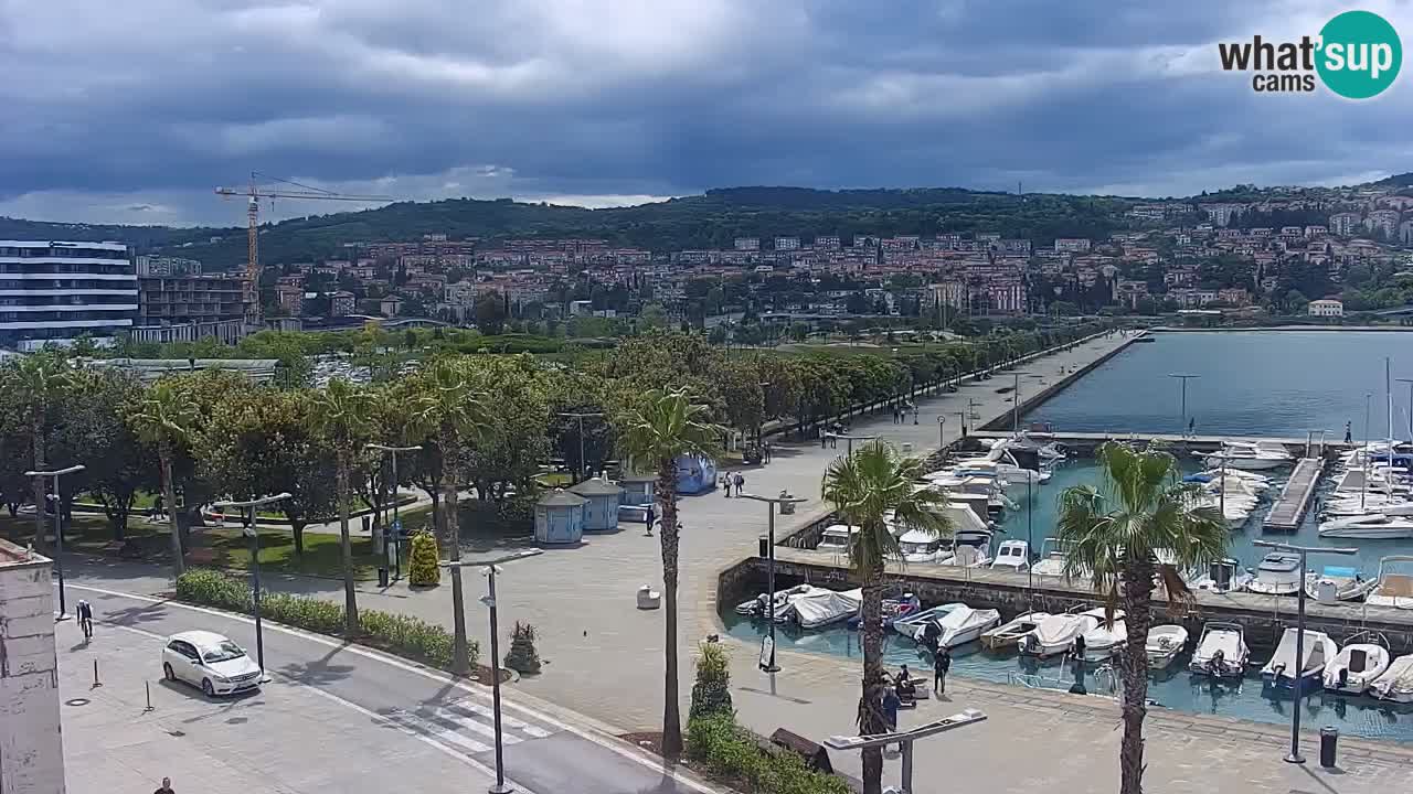 The Port of Koper live webcam – cruise and cargo port – Slovenia