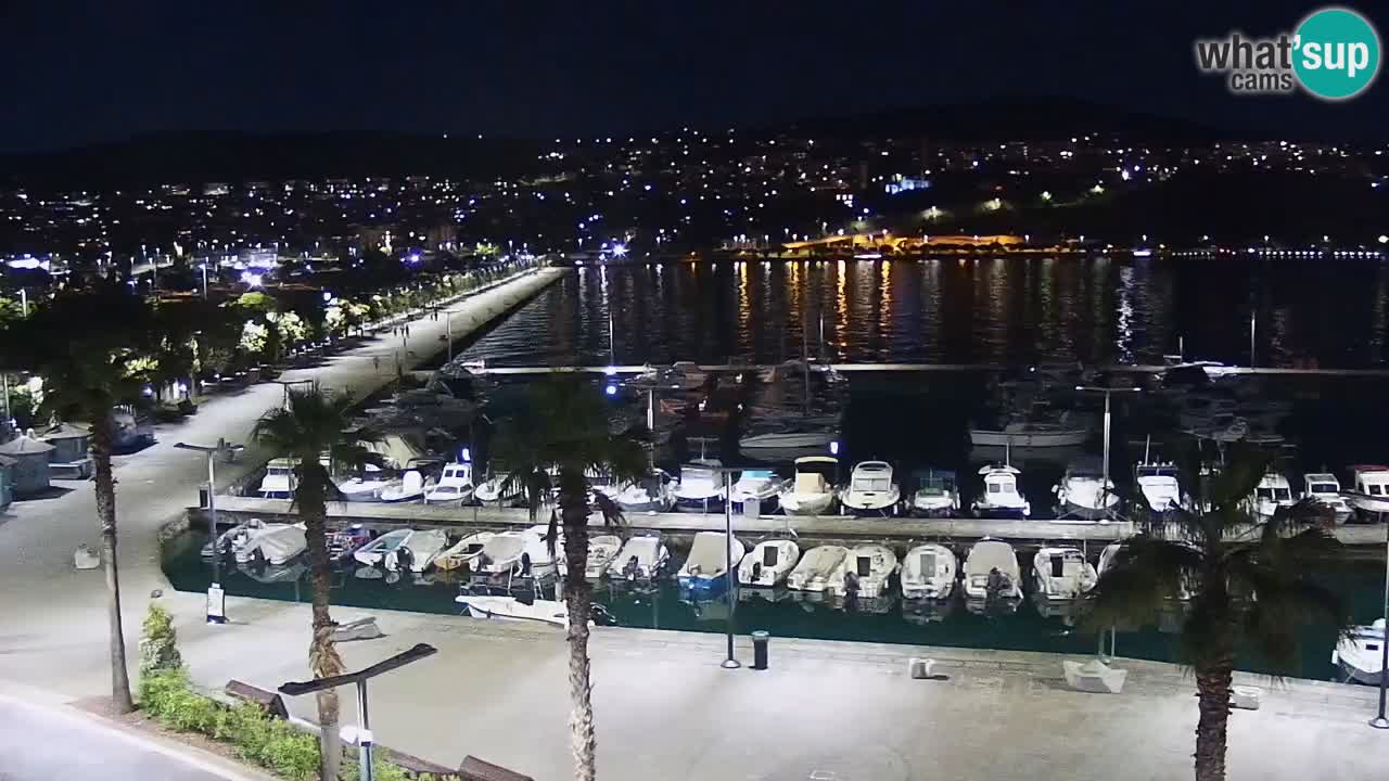Spletna kamera Luka Koper v živo – Potniški terminal in tovorno pristanišče – Slovenija