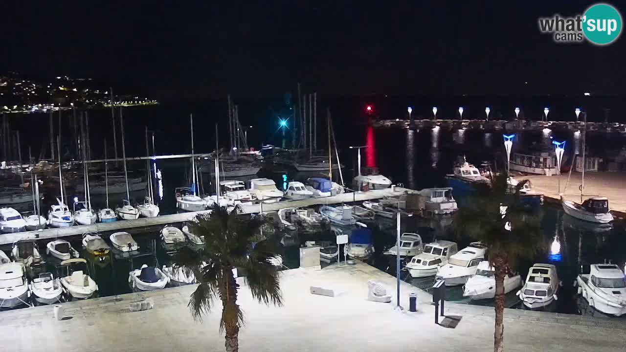 The Port of Koper live webcam – cruise and cargo port – Slovenia