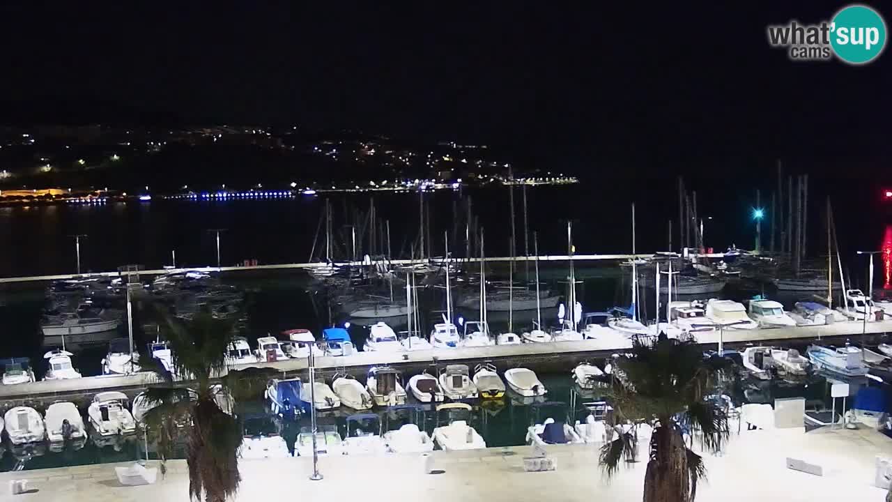 The Port of Koper live webcam – cruise and cargo port – Slovenia