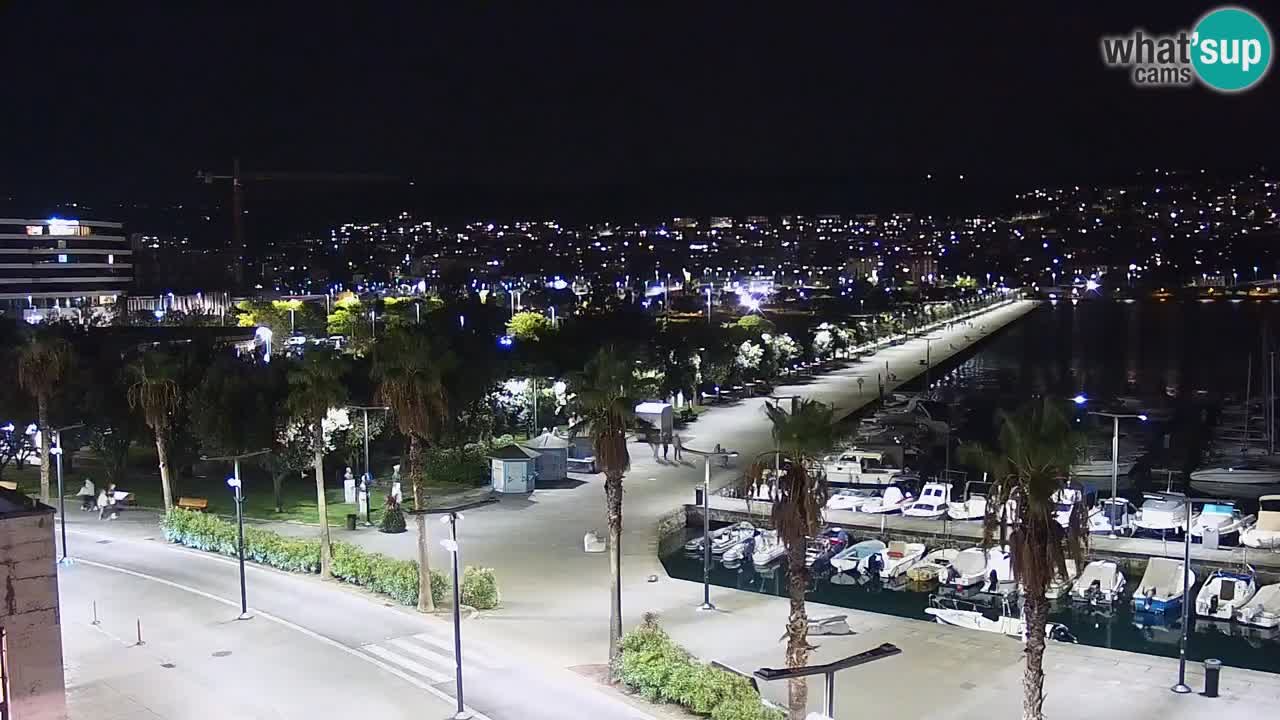 Webcam en direct du port de Koper – port de croisière et de fret – Slovénie