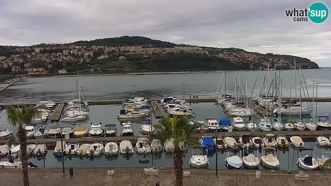 Webcam en vivo del Puerto de Koper – puerto de carga y cruceros – Eslovenia