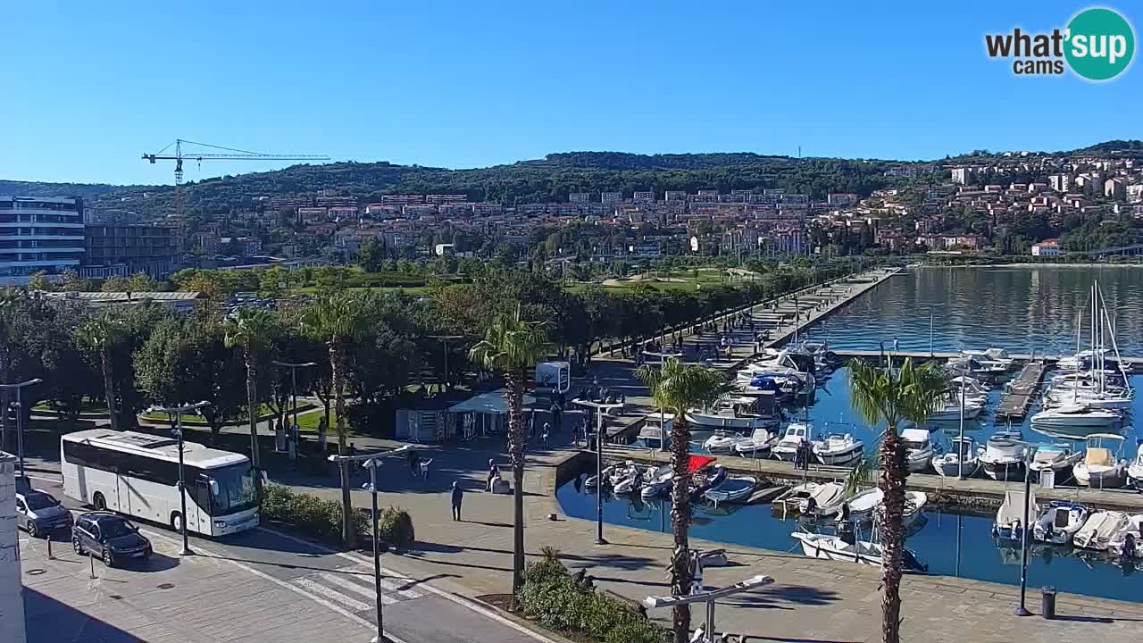 The Port of Koper live webcam – cruise and cargo port – Slovenia