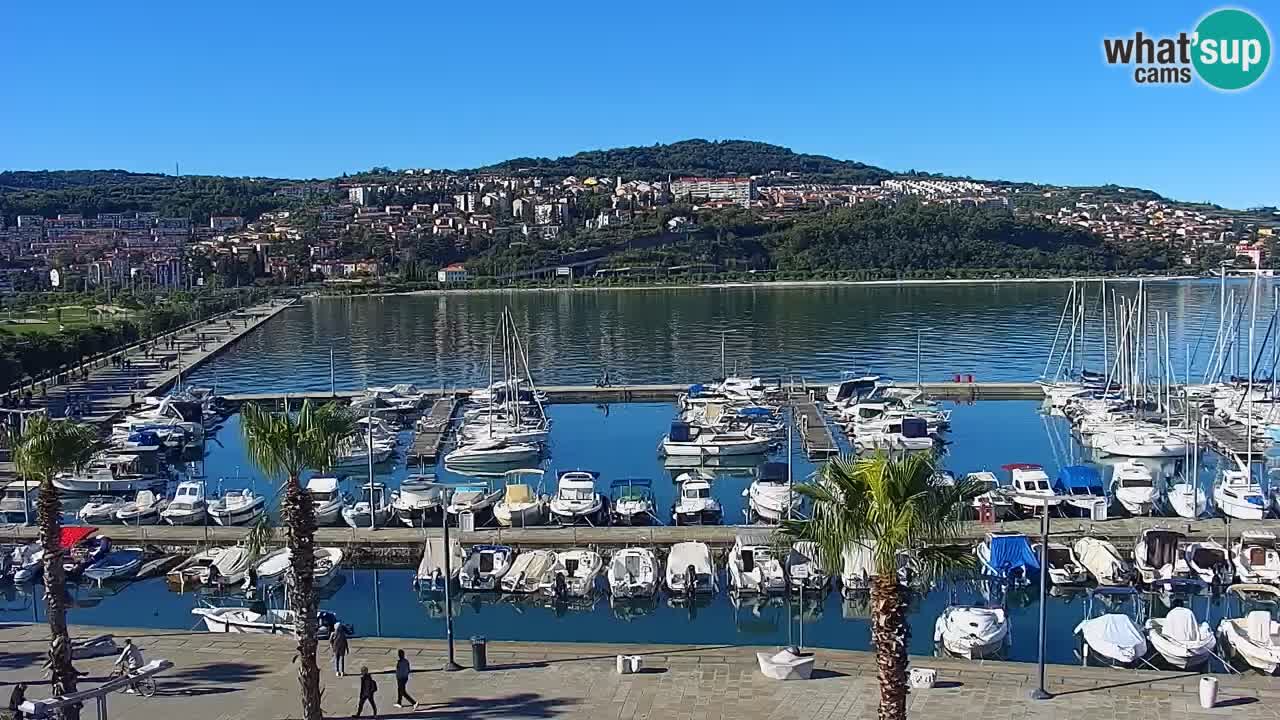 Webcam en vivo del Puerto de Koper – puerto de carga y cruceros – Eslovenia