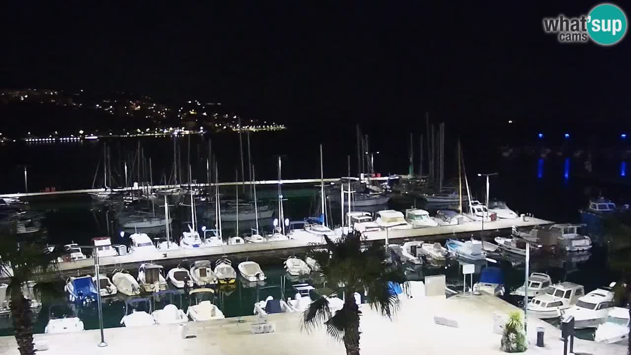 Webcam Capodistria – marina e lungo mare dall’Hotel Grand Koper