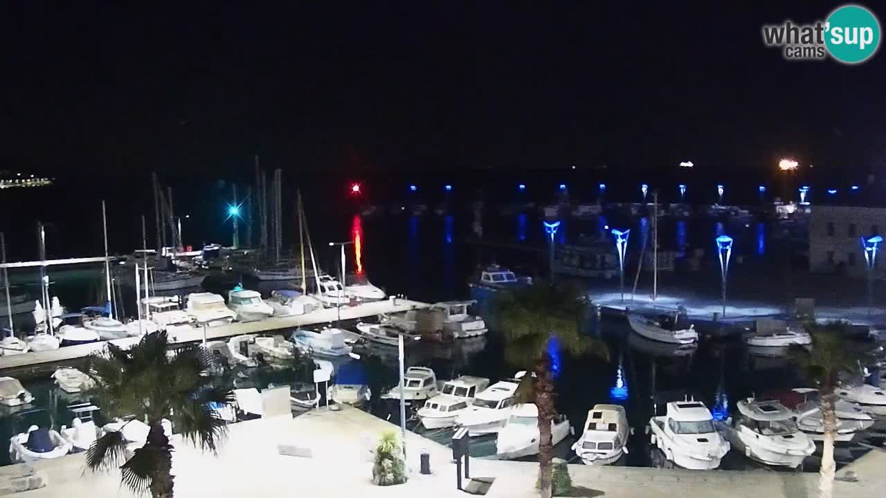 Il porto di Koper – Capodistria live webcam – porto crociere e mercantile – Slovenia