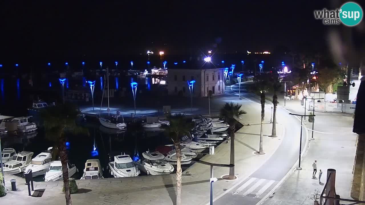 Spletna kamera Koper – Panorama na marino in promenado s Hotela Grand Koper