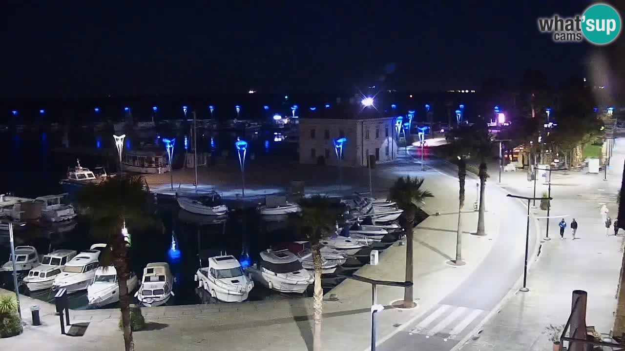 Spletna kamera Koper – Panorama na marino in promenado s Hotela Grand Koper