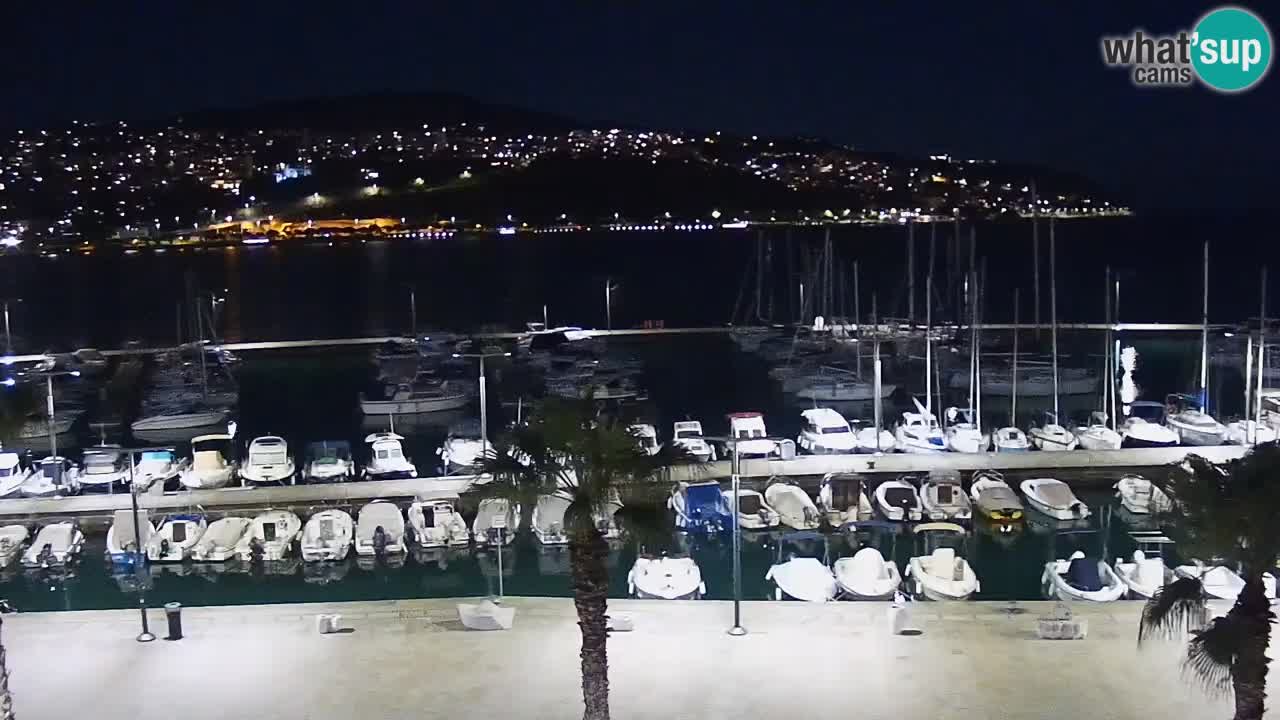 Web kamera Koper – marina i promenada – hotel Grand Koper