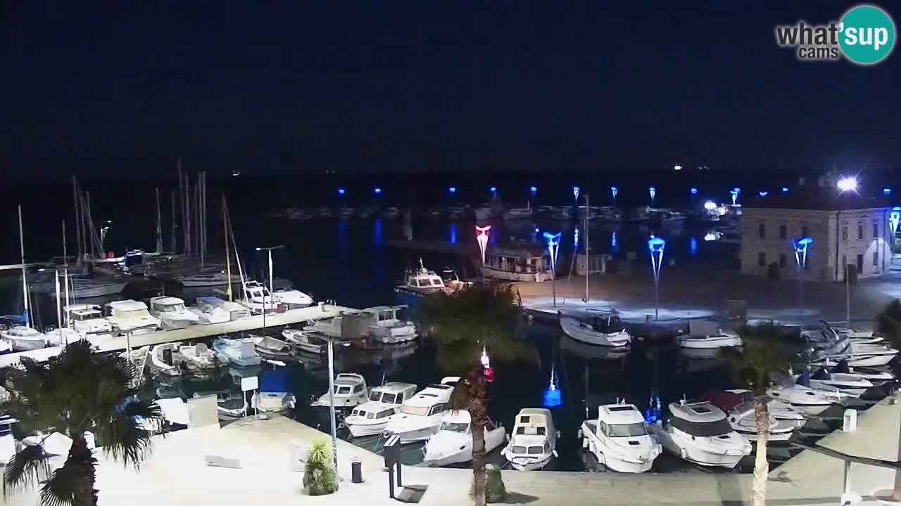 Il porto di Koper – Capodistria live webcam – porto crociere e mercantile – Slovenia