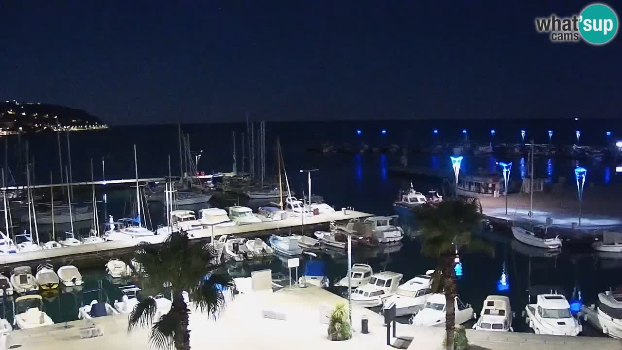 Il porto di Koper – Capodistria live webcam – porto crociere e mercantile – Slovenia