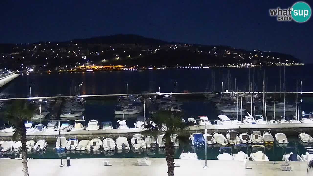 Il porto di Koper – Capodistria live webcam – porto crociere e mercantile – Slovenia