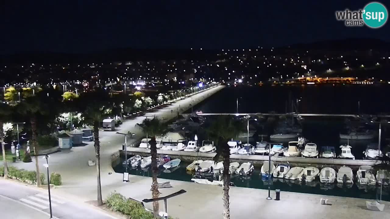 Il porto di Koper – Capodistria live webcam – porto crociere e mercantile – Slovenia